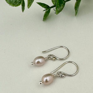 Freshwater Pearl Multi Color Sterling Silver Earrings