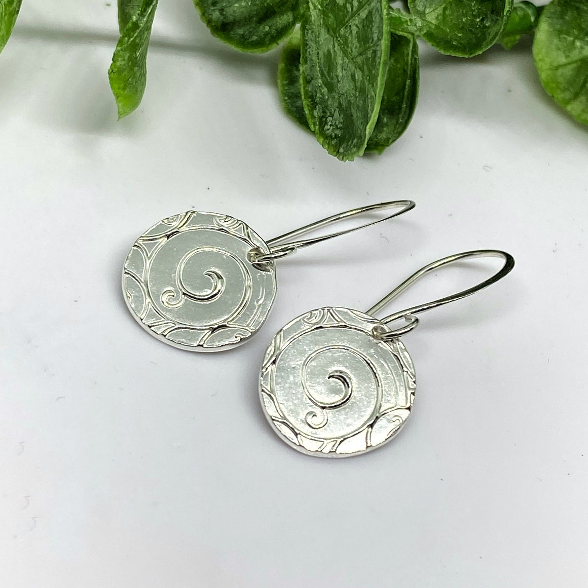 Circles of Spirals { Awards } Silver Earrings