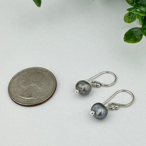 Freshwater Pearl Multi Color Sterling Silver Earrings