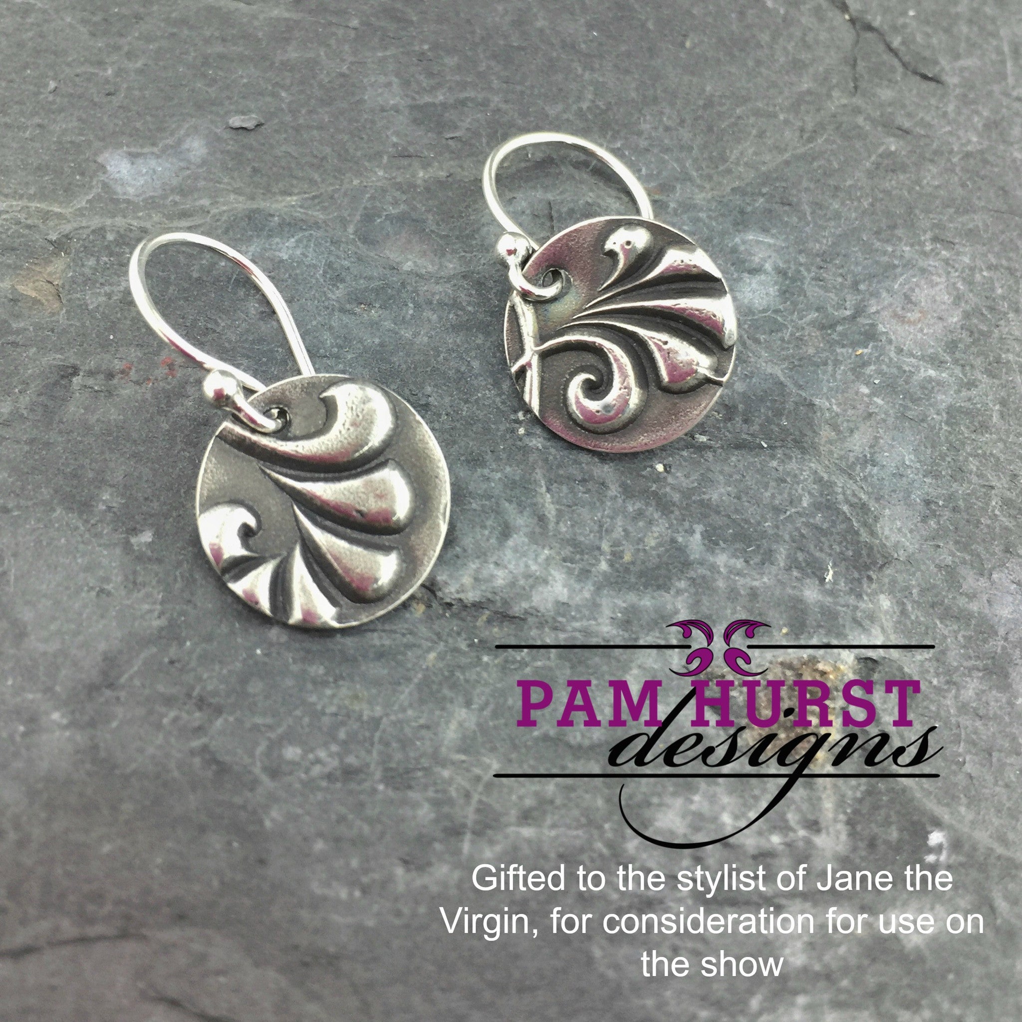 of two minds - etched copper earrings — PAM WISHBOW